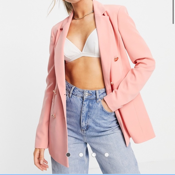 Jackets & Blazers - Women's Pink Blazer XXL